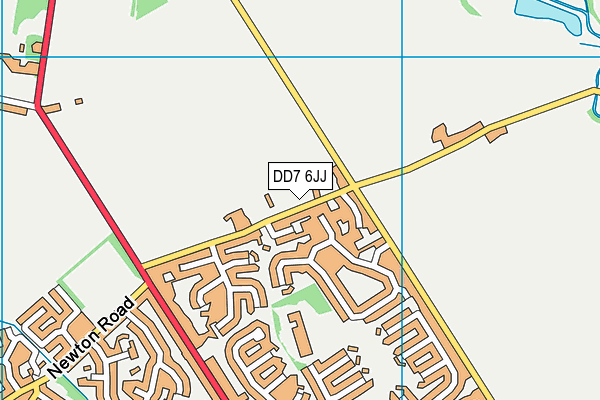 DD7 6JJ map - OS VectorMap District (Ordnance Survey) DD7 6JJ map - OS VectorMap District (Ordnance Survey)