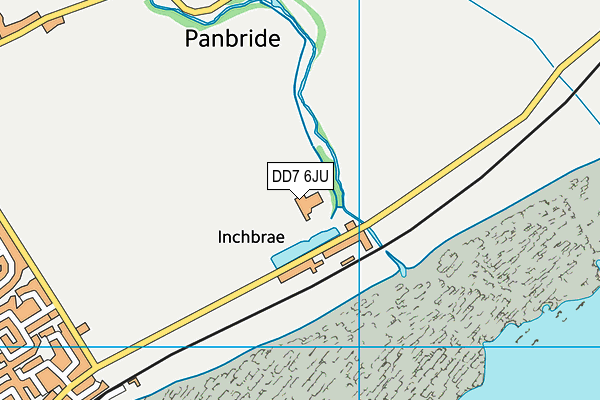 DD7 6JU map - OS VectorMap District (Ordnance Survey) DD7 6JU map - OS VectorMap District (Ordnance Survey)