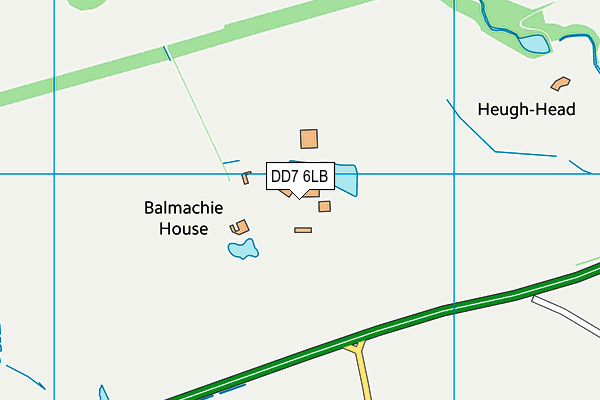 DD7 6LB map - OS VectorMap District (Ordnance Survey) DD7 6LB map - OS VectorMap District (Ordnance Survey)
