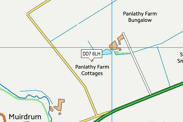 DD7 6LH map - OS VectorMap District (Ordnance Survey) DD7 6LH map - OS VectorMap District (Ordnance Survey)