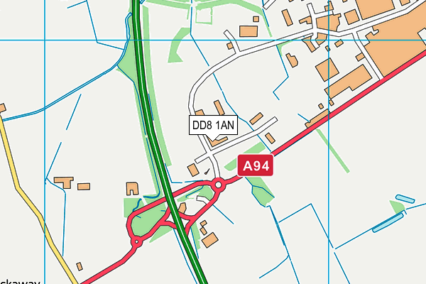 DD8 1AN map - OS VectorMap District (Ordnance Survey) DD8 1AN map - OS VectorMap District (Ordnance Survey)