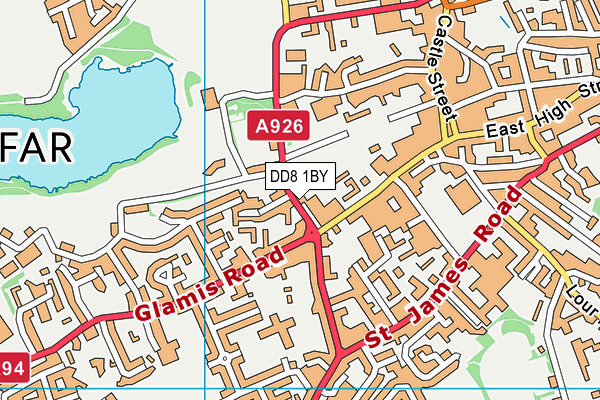 DD8 1BY map - OS VectorMap District (Ordnance Survey) DD8 1BY map - OS VectorMap District (Ordnance Survey)