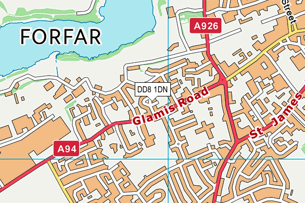 DD8 1DN map - OS VectorMap District (Ordnance Survey) DD8 1DN map - OS VectorMap District (Ordnance Survey)