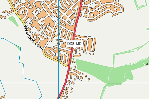 DD8 1JD map - OS VectorMap District (Ordnance Survey) DD8 1JD map - OS VectorMap District (Ordnance Survey)