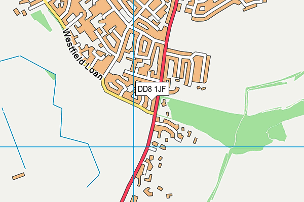 DD8 1JF map - OS VectorMap District (Ordnance Survey) DD8 1JF map - OS VectorMap District (Ordnance Survey)