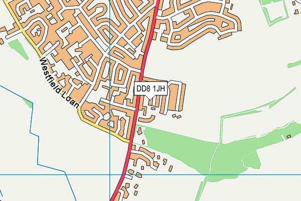 DD8 1JH map - OS VectorMap District (Ordnance Survey) DD8 1JH map - OS VectorMap District (Ordnance Survey)