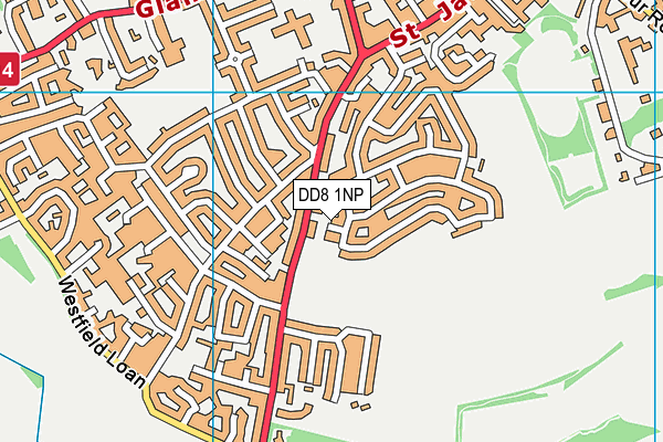 DD8 1NP map - OS VectorMap District (Ordnance Survey) DD8 1NP map - OS VectorMap District (Ordnance Survey)