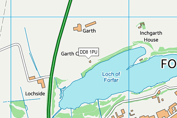 DD8 1PU map - OS VectorMap District (Ordnance Survey) DD8 1PU map - OS VectorMap District (Ordnance Survey)