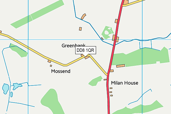 DD8 1QR map - OS VectorMap District (Ordnance Survey) DD8 1QR map - OS VectorMap District (Ordnance Survey)