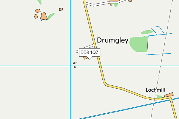 DD8 1QZ map - OS VectorMap District (Ordnance Survey) DD8 1QZ map - OS VectorMap District (Ordnance Survey)
