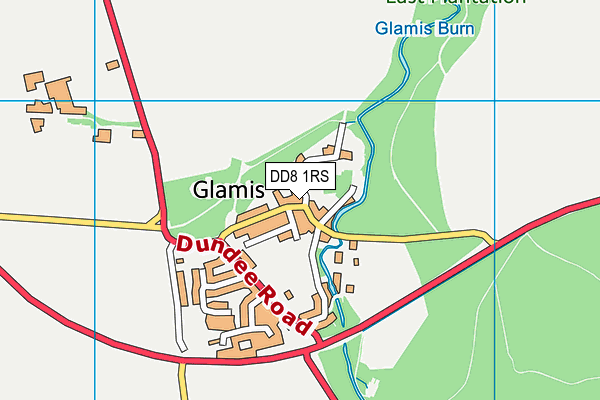 DD8 1RS map - OS VectorMap District (Ordnance Survey) DD8 1RS map - OS VectorMap District (Ordnance Survey)
