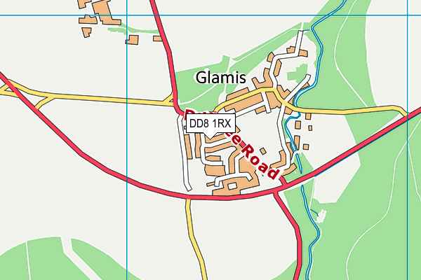 DD8 1RX map - OS VectorMap District (Ordnance Survey) DD8 1RX map - OS VectorMap District (Ordnance Survey)