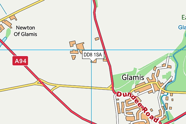 DD8 1SA map - OS VectorMap District (Ordnance Survey) DD8 1SA map - OS VectorMap District (Ordnance Survey)