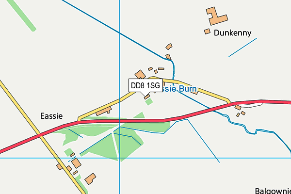 DD8 1SG map - OS VectorMap District (Ordnance Survey) DD8 1SG map - OS VectorMap District (Ordnance Survey)
