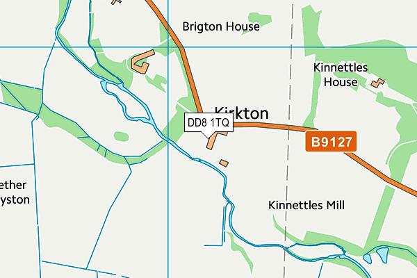 DD8 1TQ map - OS VectorMap District (Ordnance Survey) DD8 1TQ map - OS VectorMap District (Ordnance Survey)