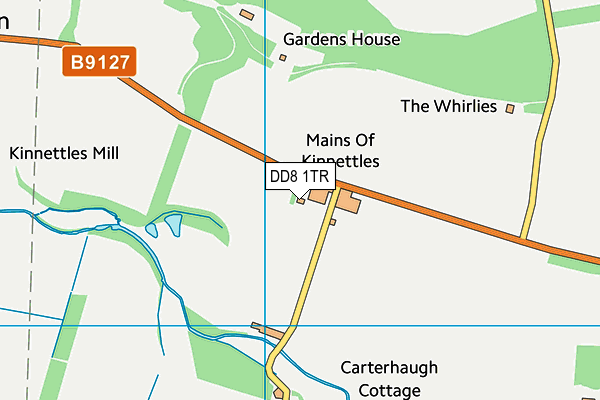 DD8 1TR map - OS VectorMap District (Ordnance Survey) DD8 1TR map - OS VectorMap District (Ordnance Survey)