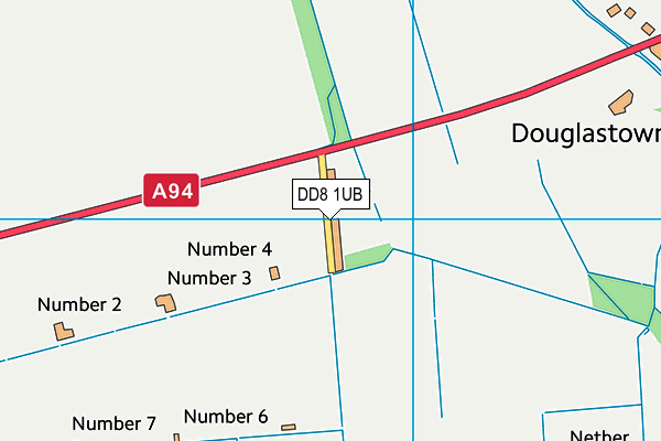 DD8 1UB map - OS VectorMap District (Ordnance Survey) DD8 1UB map - OS VectorMap District (Ordnance Survey)