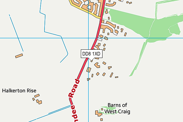 DD8 1XD map - OS VectorMap District (Ordnance Survey) DD8 1XD map - OS VectorMap District (Ordnance Survey)
