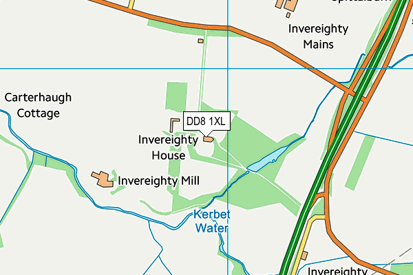 DD8 1XL map - OS VectorMap District (Ordnance Survey) DD8 1XL map - OS VectorMap District (Ordnance Survey)