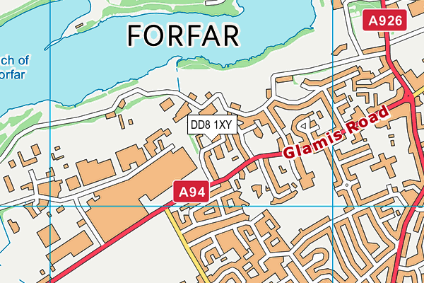 DD8 1XY map - OS VectorMap District (Ordnance Survey) DD8 1XY map - OS VectorMap District (Ordnance Survey)