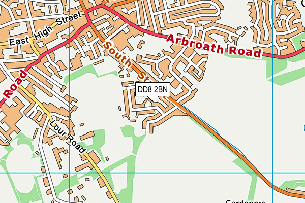 DD8 2BN map - OS VectorMap District (Ordnance Survey) DD8 2BN map - OS VectorMap District (Ordnance Survey)