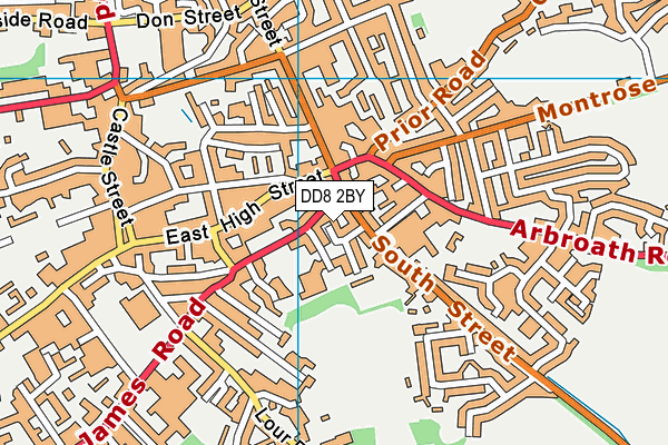 DD8 2BY map - OS VectorMap District (Ordnance Survey)