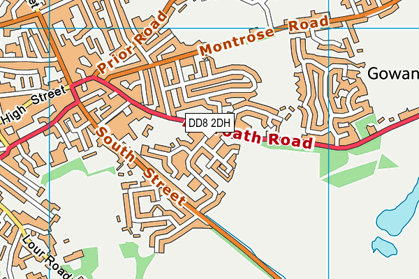DD8 2DH map - OS VectorMap District (Ordnance Survey) DD8 2DH map - OS VectorMap District (Ordnance Survey)