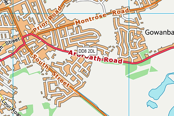 DD8 2DL map - OS VectorMap District (Ordnance Survey) DD8 2DL map - OS VectorMap District (Ordnance Survey)