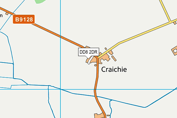 DD8 2DR map - OS VectorMap District (Ordnance Survey)
