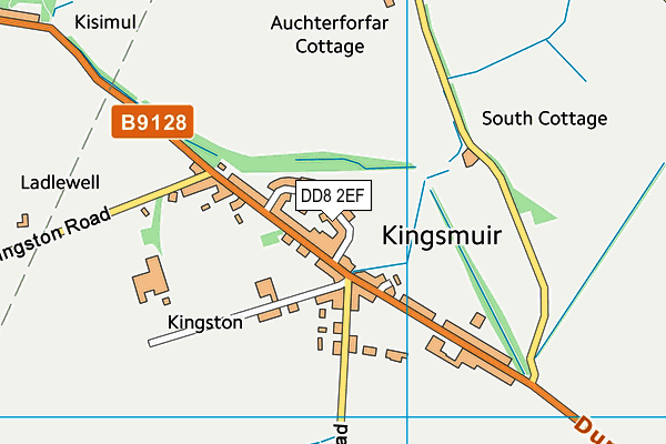 DD8 2EF map - OS VectorMap District (Ordnance Survey) DD8 2EF map - OS VectorMap District (Ordnance Survey)