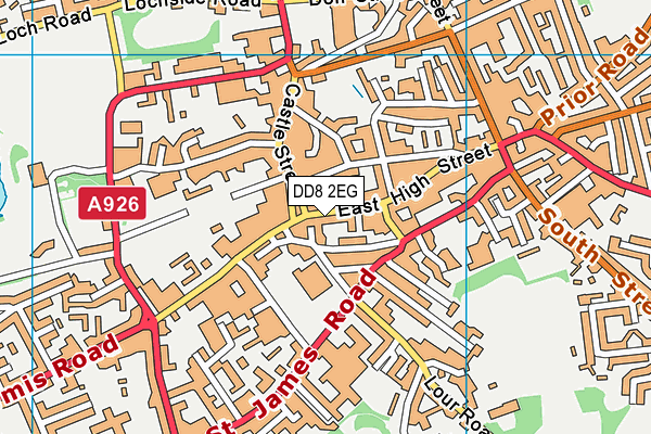 DD8 2EG map - OS VectorMap District (Ordnance Survey) DD8 2EG map - OS VectorMap District (Ordnance Survey)