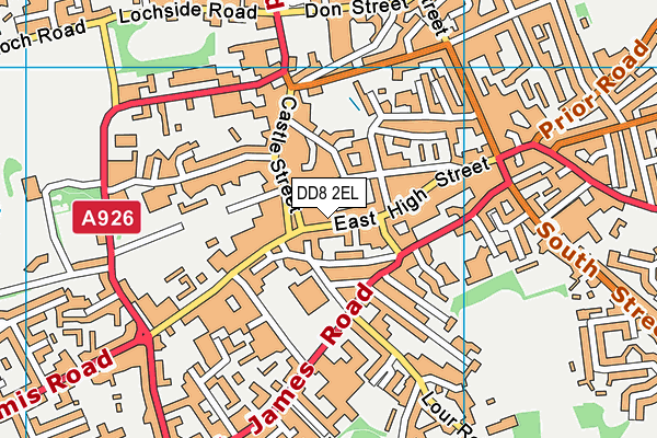 DD8 2EL map - OS VectorMap District (Ordnance Survey) DD8 2EL map - OS VectorMap District (Ordnance Survey)