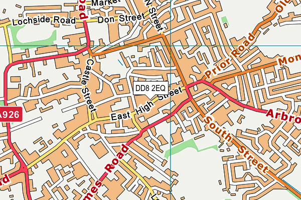 DD8 2EQ map - OS VectorMap District (Ordnance Survey) DD8 2EQ map - OS VectorMap District (Ordnance Survey)