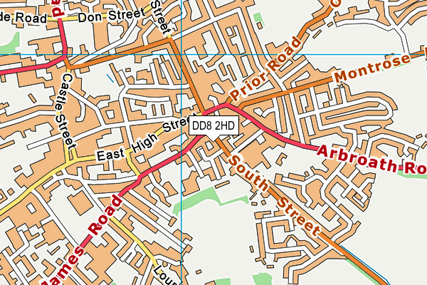 DD8 2HD map - OS VectorMap District (Ordnance Survey) DD8 2HD map - OS VectorMap District (Ordnance Survey)