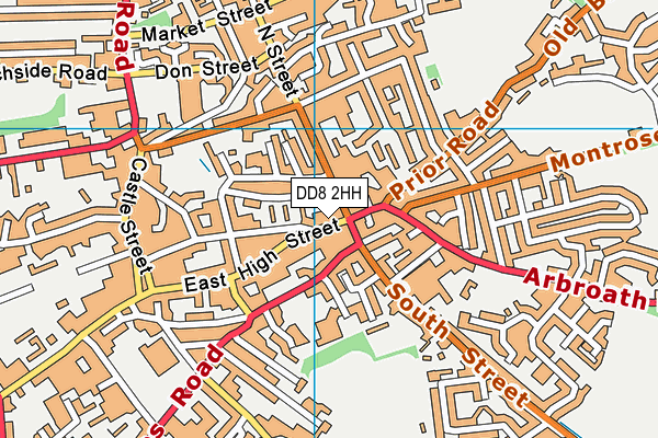 DD8 2HH map - OS VectorMap District (Ordnance Survey) DD8 2HH map - OS VectorMap District (Ordnance Survey)