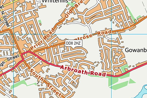 DD8 2HZ map - OS VectorMap District (Ordnance Survey) DD8 2HZ map - OS VectorMap District (Ordnance Survey)