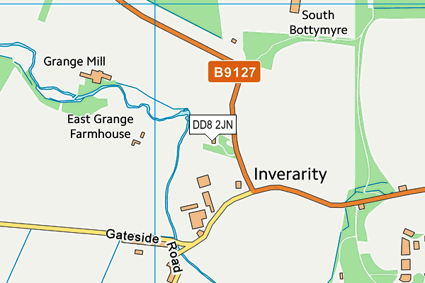 DD8 2JN map - OS VectorMap District (Ordnance Survey) DD8 2JN map - OS VectorMap District (Ordnance Survey)