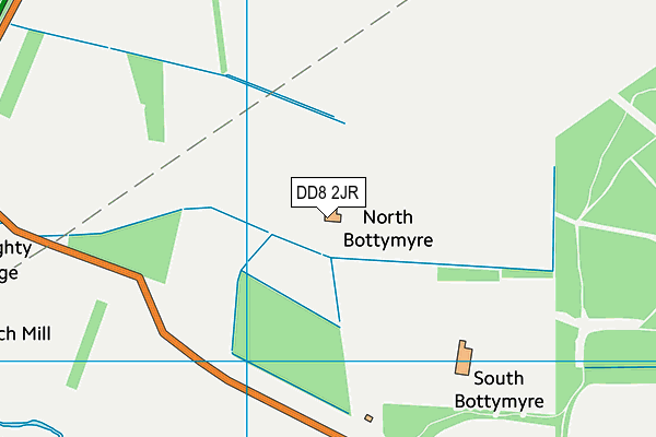 DD8 2JR map - OS VectorMap District (Ordnance Survey)