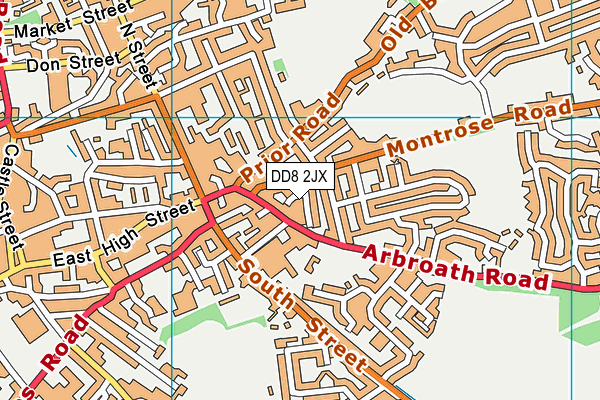 DD8 2JX map - OS VectorMap District (Ordnance Survey) DD8 2JX map - OS VectorMap District (Ordnance Survey)
