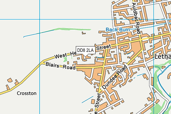 DD8 2LA map - OS VectorMap District (Ordnance Survey) DD8 2LA map - OS VectorMap District (Ordnance Survey)