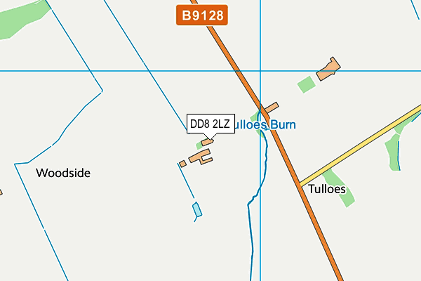 DD8 2LZ map - OS VectorMap District (Ordnance Survey)