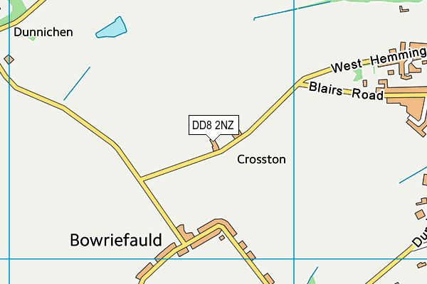 DD8 2NZ map - OS VectorMap District (Ordnance Survey) DD8 2NZ map - OS VectorMap District (Ordnance Survey)