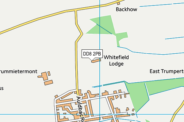 DD8 2PB map - OS VectorMap District (Ordnance Survey) DD8 2PB map - OS VectorMap District (Ordnance Survey)
