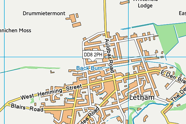 DD8 2PH map - OS VectorMap District (Ordnance Survey) DD8 2PH map - OS VectorMap District (Ordnance Survey)