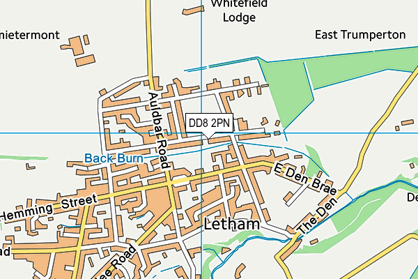 DD8 2PN map - OS VectorMap District (Ordnance Survey)