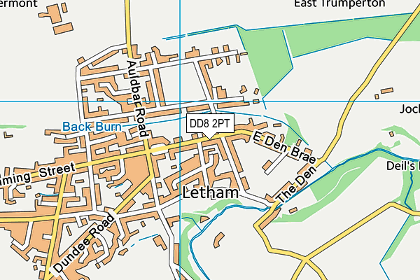 DD8 2PT map - OS VectorMap District (Ordnance Survey) DD8 2PT map - OS VectorMap District (Ordnance Survey)