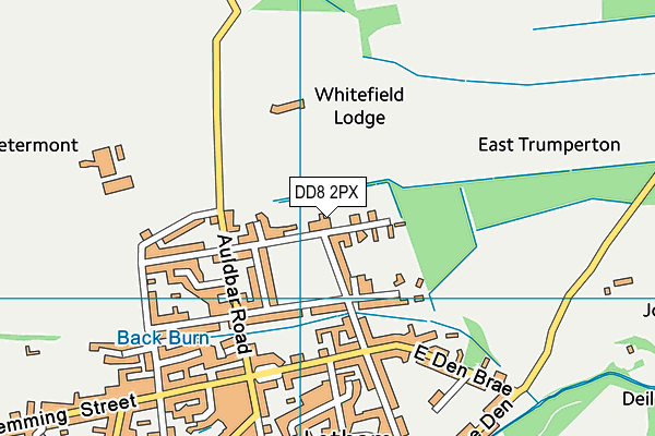 DD8 2PX map - OS VectorMap District (Ordnance Survey) DD8 2PX map - OS VectorMap District (Ordnance Survey)