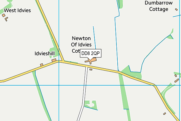 DD8 2QP map - OS VectorMap District (Ordnance Survey) DD8 2QP map - OS VectorMap District (Ordnance Survey)