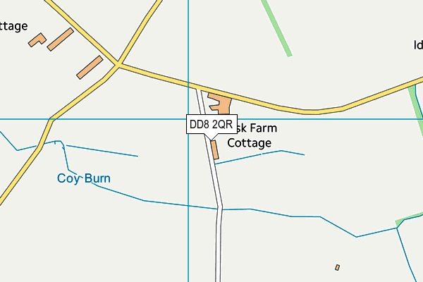 DD8 2QR map - OS VectorMap District (Ordnance Survey) DD8 2QR map - OS VectorMap District (Ordnance Survey)