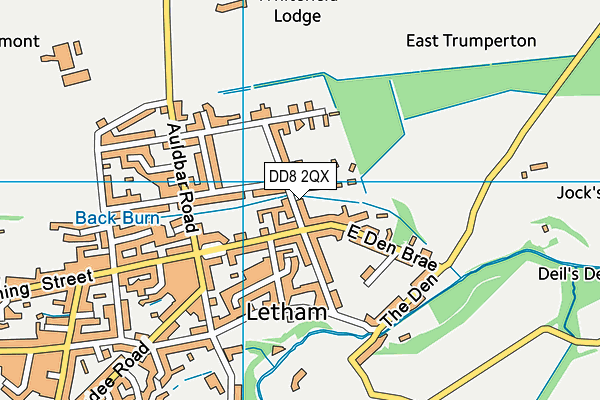 DD8 2QX map - OS VectorMap District (Ordnance Survey) DD8 2QX map - OS VectorMap District (Ordnance Survey)